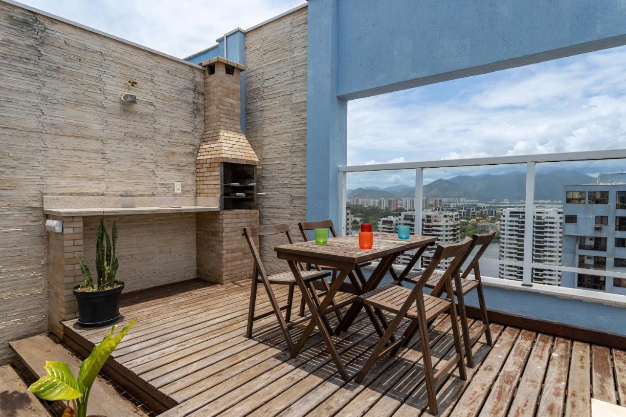 Cobertura Na Barra Da Tijuca 6 Pessoas - Lc2207 Apartamento *
